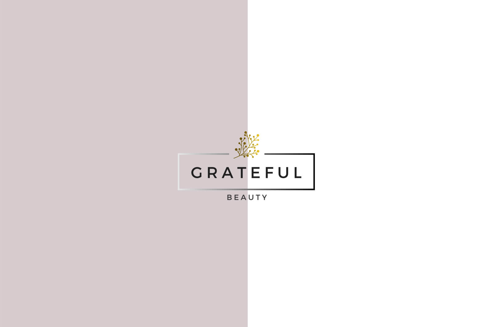 Brand identity logo design for cosmetic brand