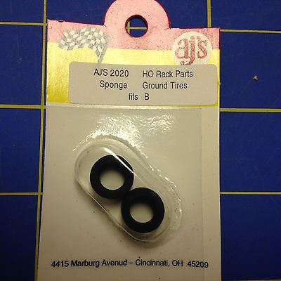 AJ'S 2020 Sponge Black Tires Matchbox Aurora special, TCR (Ideal)