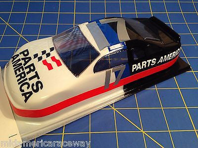 Painted 4.5 inch Stock Car #17 Parts America 1/24 from MidAmerica Raceway