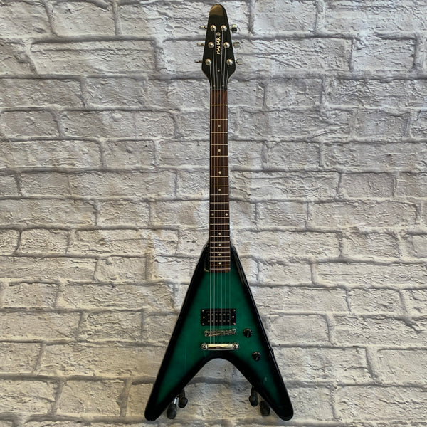 mahar flying v electric guitar