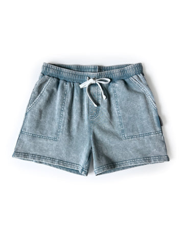 Adult Surf Camp Short - Blue Wash