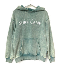 Adult Surf Camp Hoodie - Green Wash