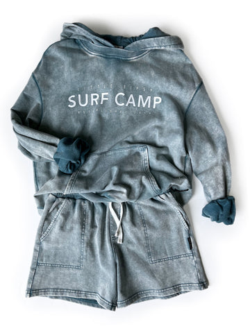Adult Surf Camp Short - Blue Wash