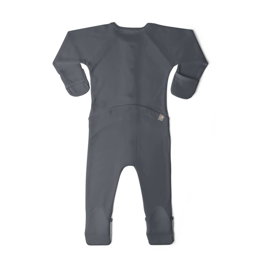 Bamboo Organic Cotton Sleep & Play Footie - Midnight