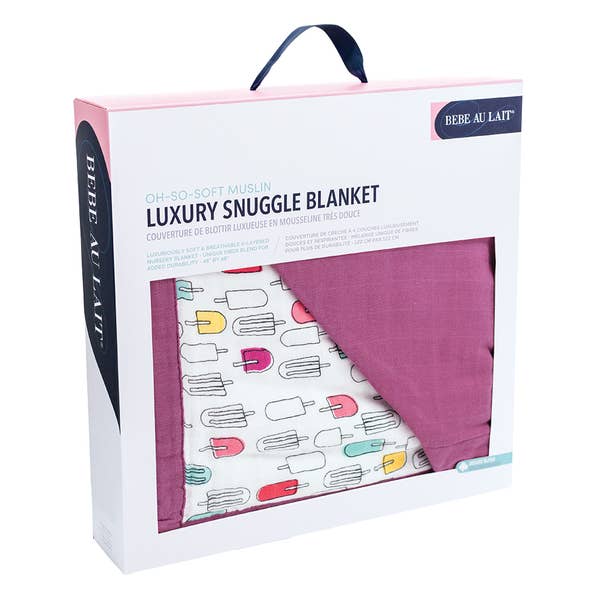 Popsicles & Cherry Oh So Soft Muslin Snuggle Blanket