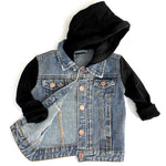 Hooded Denim Jacket