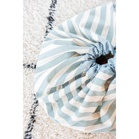 Stripes Green Playmat/Toy Storage Bag