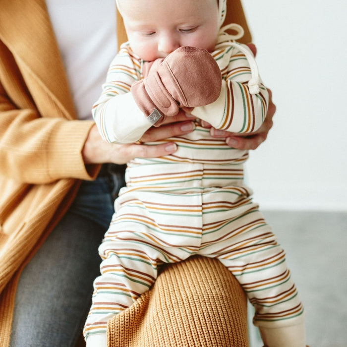 Bamboo Organic Cotton Stay-On Mitts