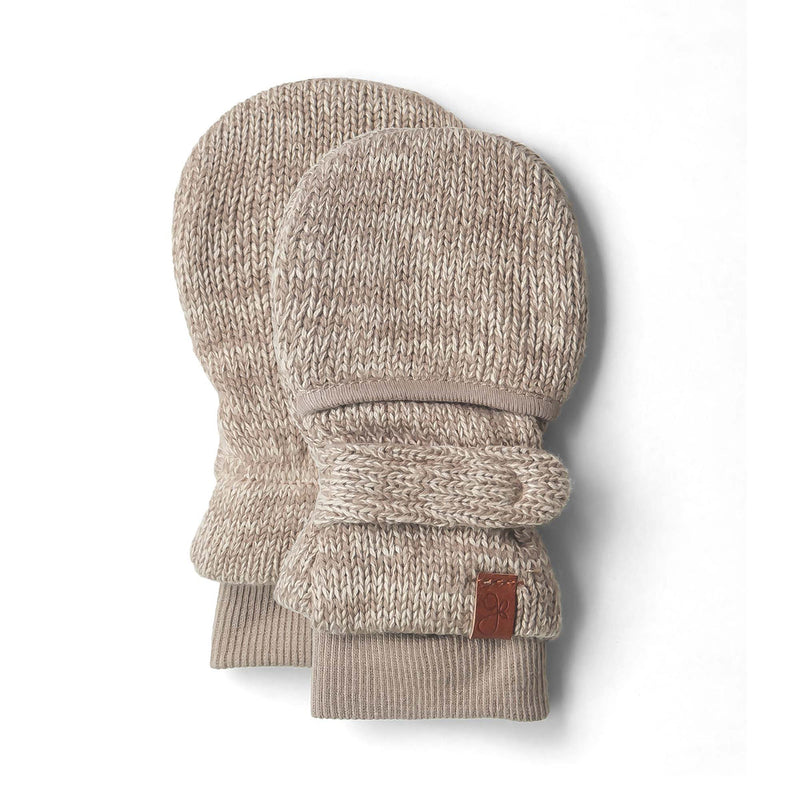 Organic Cotton Knit Stay-On Mitts