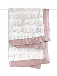 Luxe™ LOVE Scribble Baby Blanket