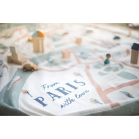 Paris Map Playmat/Toy Storage Bag