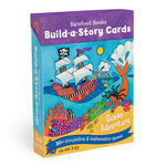 Barefoot book build a story cards ocean adventure against white backdrop