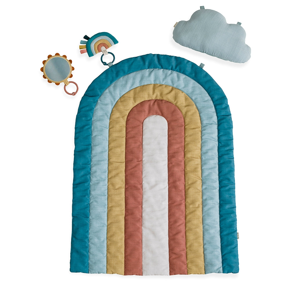 Ritzy Tummy Time - Rainbow Play Mat