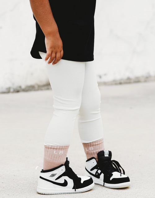 Ribbed Legging - Cotton