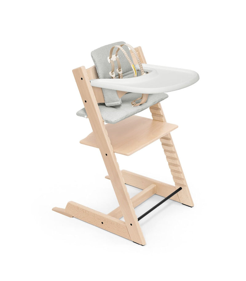 Tripp Trapp High Chair with Stokke Tray and Cushion