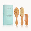 Wooden Baby Hair Brush and Comb Set