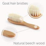 Wooden Baby Hair Brush and Comb Set