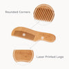 Wooden Baby Hair Brush and Comb Set