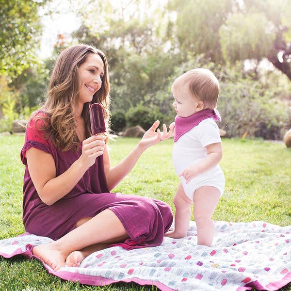 Popsicles & Cherry Oh So Soft Muslin Snuggle Blanket