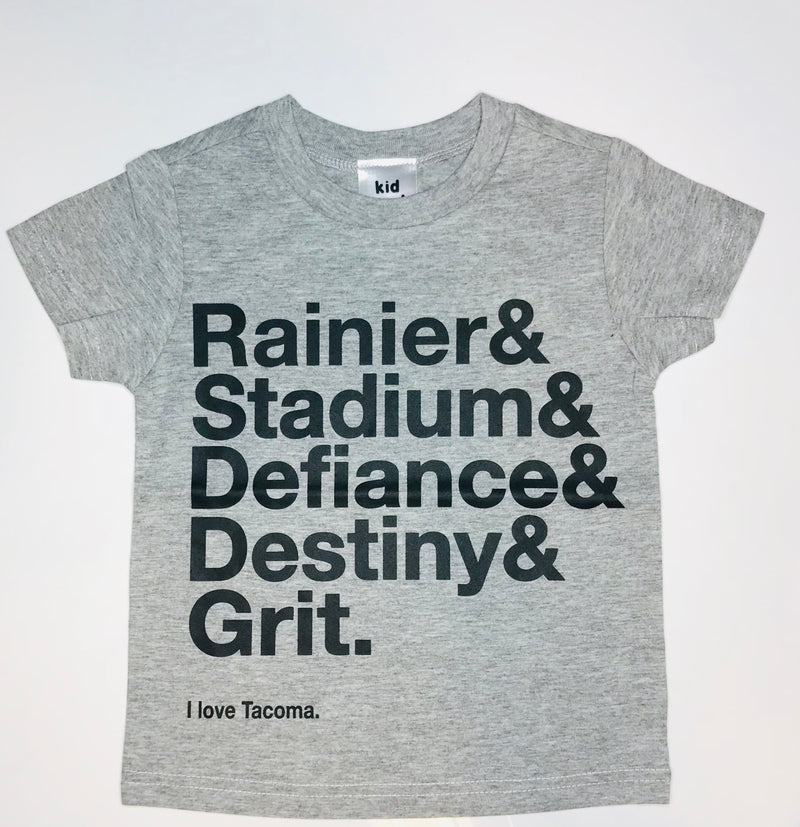 Grit City Tee - Grey