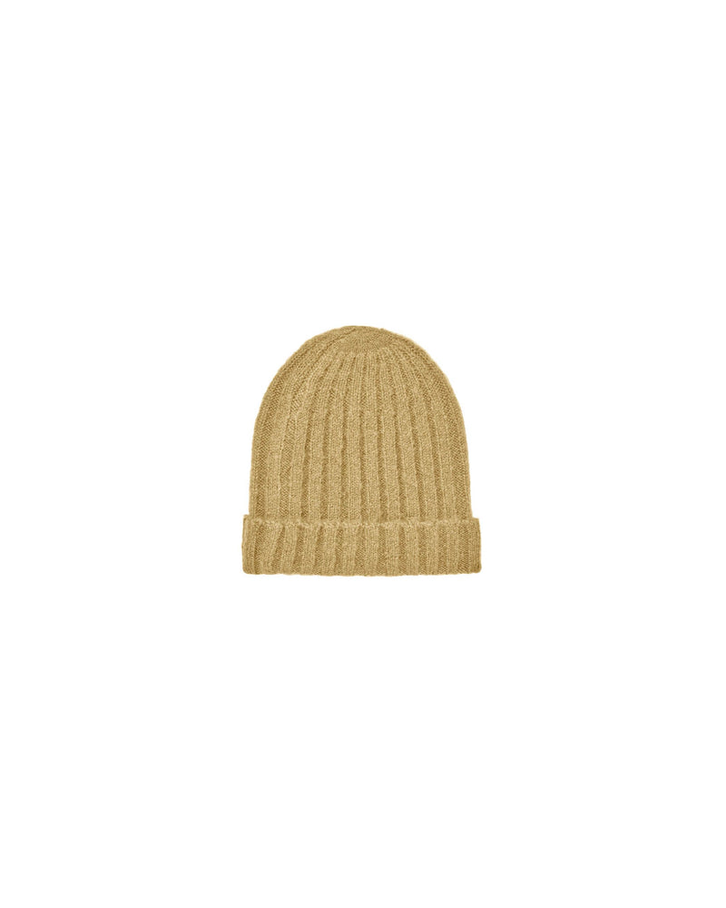 Rylee + Cru adult lemon beanie against white backdrop