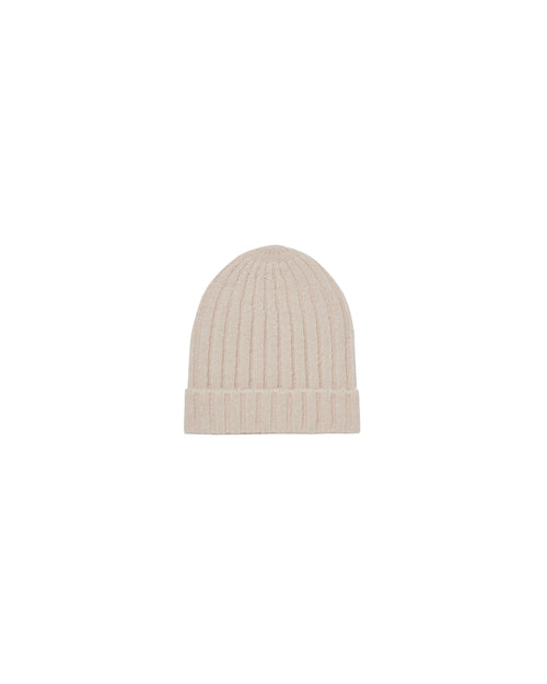 Rylee + Cru natural beanie against white backdrop