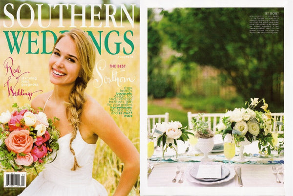 fort & field Southern Weddings Magazine Press inclusion Summer 2011
