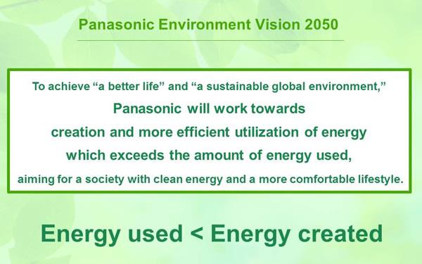 Panasonic green plan
