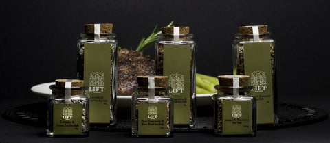 Product Shot:  Lift Flavours Sea Salts