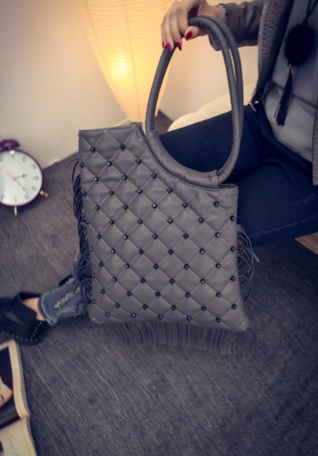 Classic Tassel Shoulder Bag