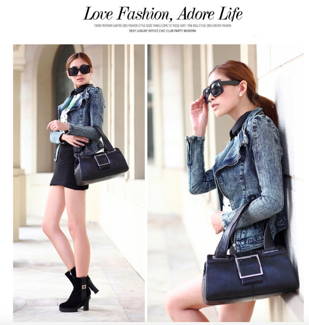 Chic Genuine Leather Lady's Bag