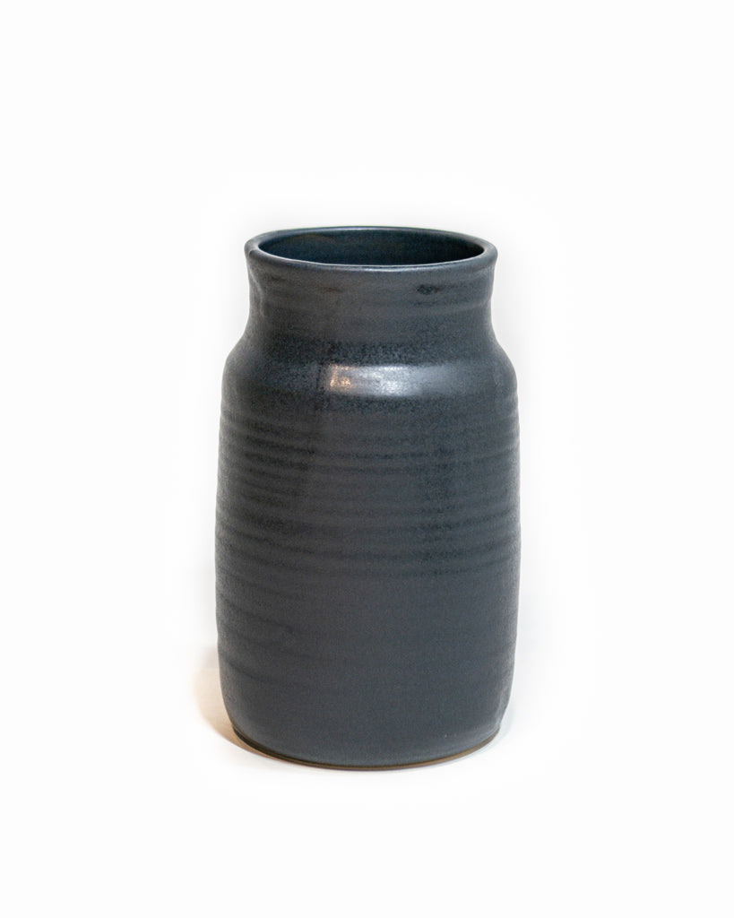 Large Navy Vase Gather