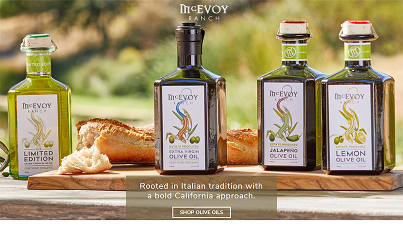 McEvoy Ranch olive oil