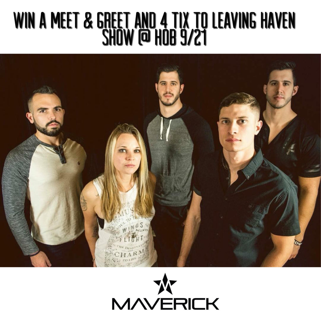 CONTEST: Win a Personal Meet & Greet with Leaving Haven Before the Show on 9/21!