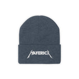 MAVERICK METAL LOGO KNIT BEANIE