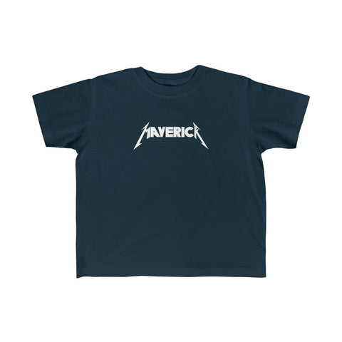 KIDS MAVERICK METAL LOGO TEE