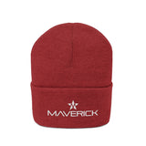 MAVERICK LOGO KNIT BEANIE