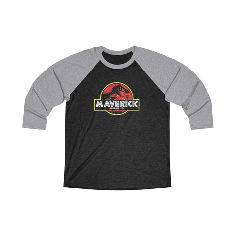 MAVERICK PREHISTORIC 3/4 RAGLAN TEE