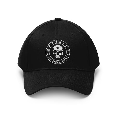 MAVERICK SKULL BADGE TWILL HAT