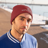 MAVERICK LOGO KNIT BEANIE