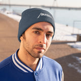 MAVERICK METAL LOGO KNIT BEANIE