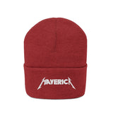 MAVERICK METAL LOGO KNIT BEANIE