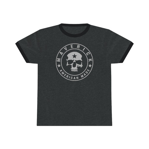 MAVERICK SKULL BADGE RINGER TEE