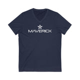 MAVERICK MAIN LOGO V-NECK TEE