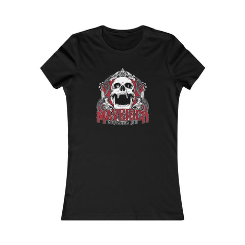 WOMEN'S MAVERICK SKULL FLOURISH TEE