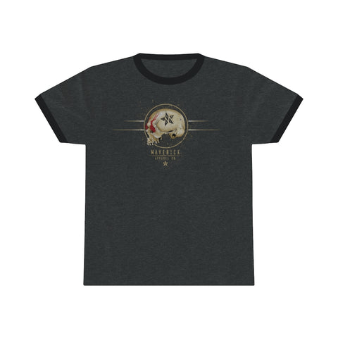 MAVERICK ROCK SKULL RINGER TEE