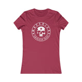 WOMEN'S MAVERICK SKULL BADGE TEE