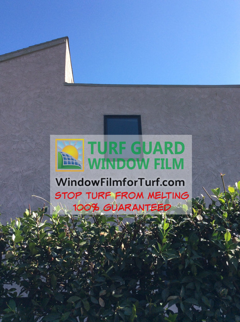 window tint for synthetic turf grass