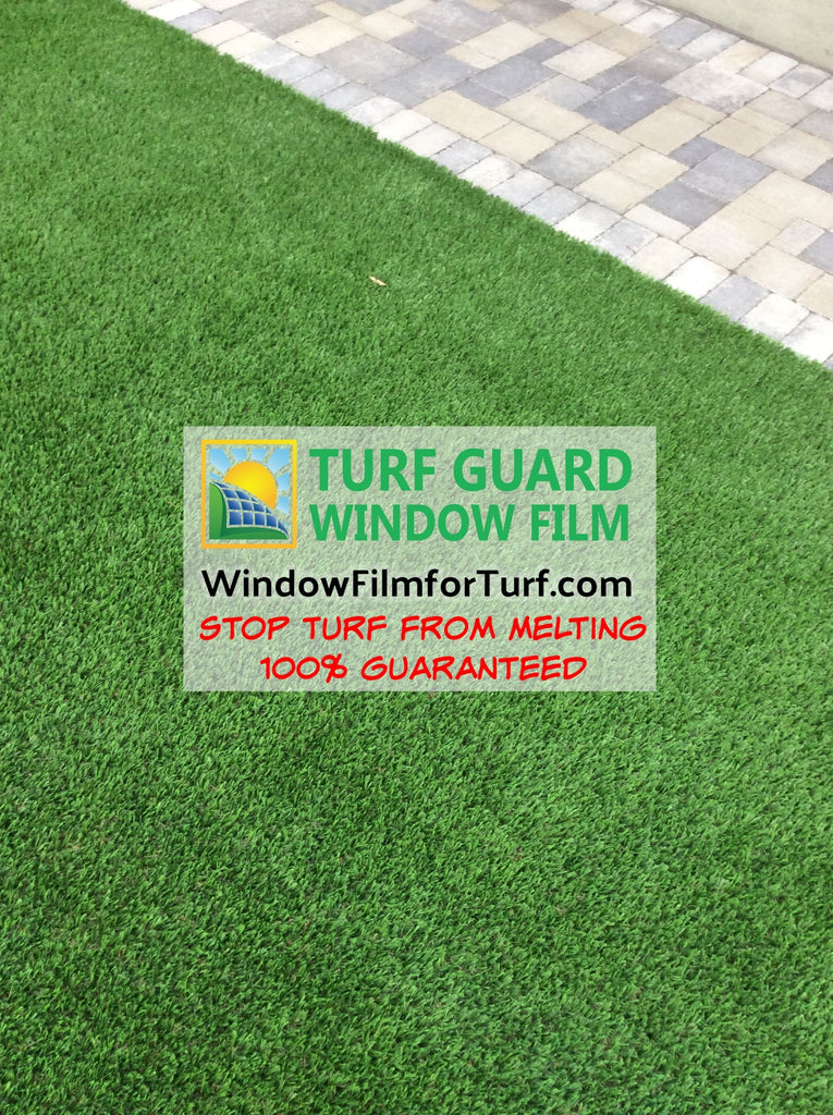 Window Tint for Artificial Grass Turf 