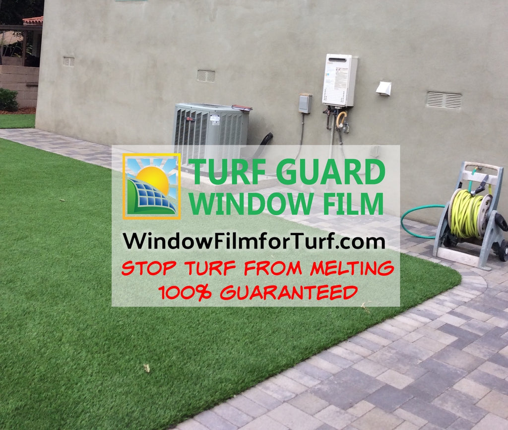 Window Tint for Artificial Grass Turf 